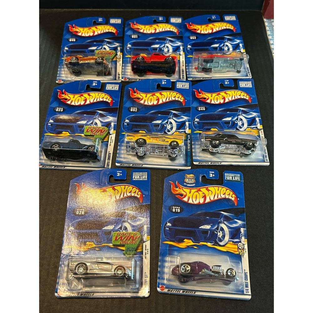 Lot Of 8 NIP 1:64 Diecast Hot Wheels Random Assortment
